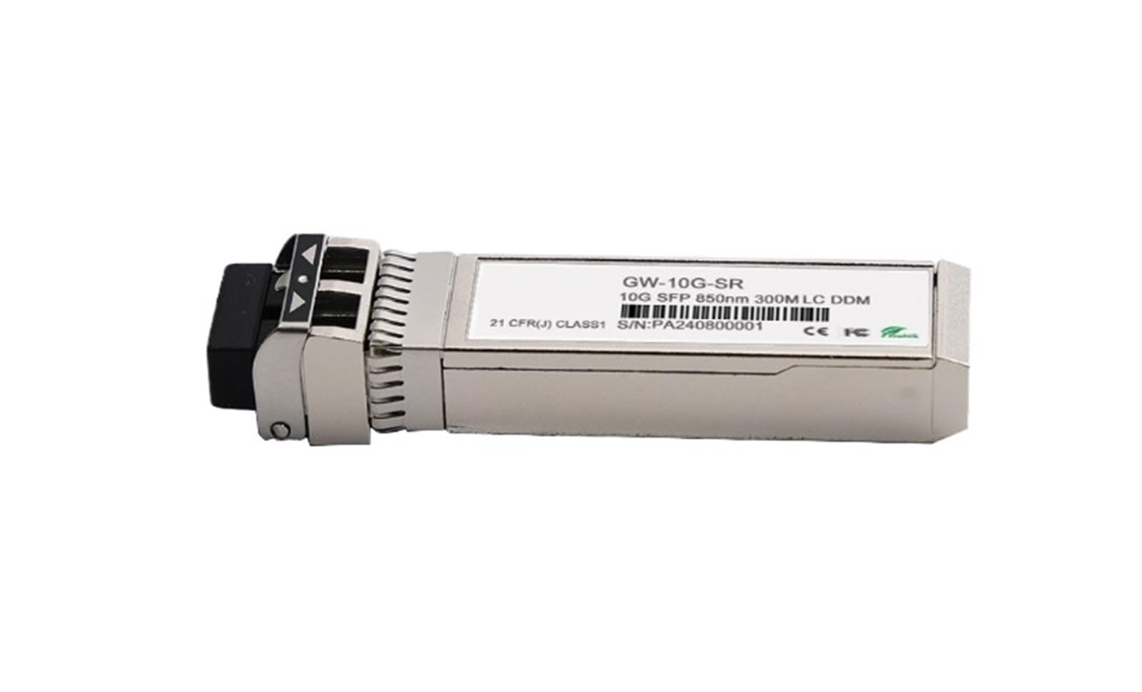 10G SFP+SR 850nm 300m LC DDM Optical Transceiver, Multimode, Dual Fiber