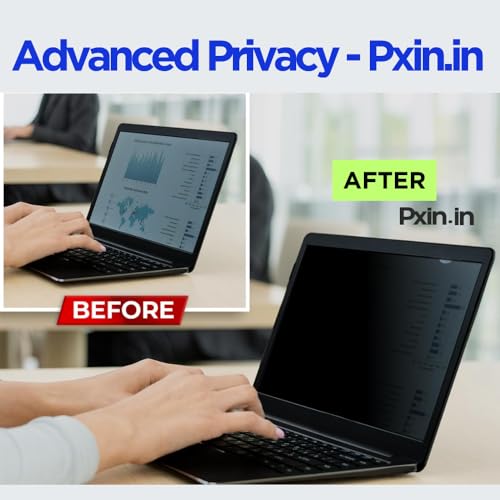 Image of PxIn Surface Laptop Studio 1 /2-14.4 Inch Eye Comfort Shield with Adv Privacy | Anti-Glare | No UV | Anti Blue | Touch Sensitive Laptop Privacy Filter
