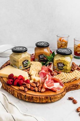 Image of Perfect Choice Variety Pack with Delicious Artichoke Bruschetta, Green Asparagus Bruschetta & Caramelized Onion - Ready-to-eat Spread Ideal for Burgers, Sandwiches, Meats And More - Pack of 3