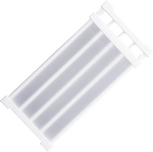 Miniatura 1 de Cabilock Divisores de armario ajustables Estante retráctil para almacenamiento Fácil de instalar Quitar