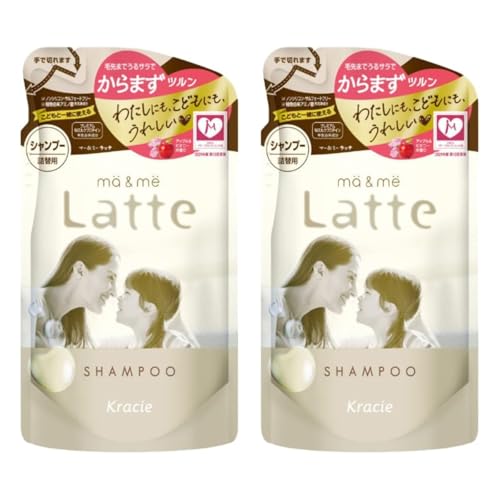 【まとめ買い】2個 マー＆ ミー La tte ラッテ シャンプー つめかえ用 360mlのサムネイル