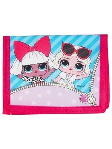 UPD LOL Surprise Non- Woven Bifold Wallet on Card W/Printing on Front & Back L.O.L