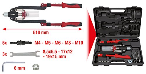 KS Tools 150.9630 Jeu de pinces à riveter universelles 17 pièces - vue 3