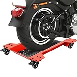 CXRCY Motorcycle Center Stand Move Dolly with Casters and Wheel Lock,Easy Bike Movement for Motorcycle Dirt Bike