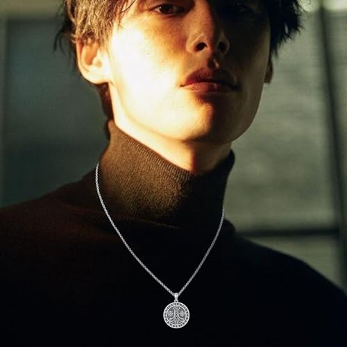Collier marteau de Thor homme argent 925 anti-allergie sans gemme