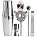 AODENER Boston Cocktail Shaker Set 750 + 600 ml Shaker 15/30 ml Measuring Cup Professional Bar Bar Bar Bar Kit con Recipe Card for Principianti e Professional 5 Pezzi…