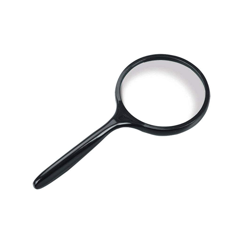 Lente di ingrandimento Boutique Lente di ingrandimento Portatile 5X per Studenti Anziani Impara a Leggere i giornali in Loco Lente di ingrandimento ad Alto ingr