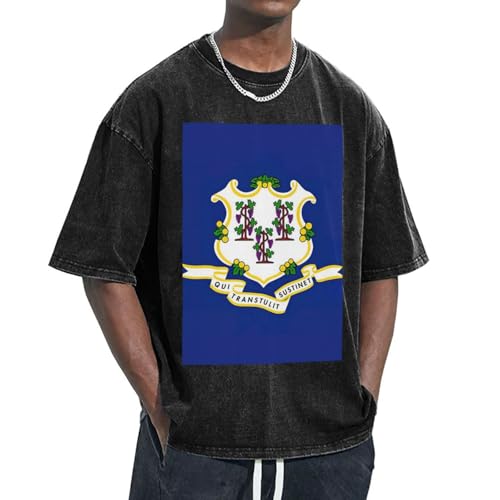 Maillot de corps Connecticut pour homme t-shirt respirant à manches courtes