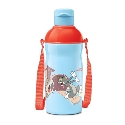Image of Milton Kool Prime 400 Insulated Kids Water Bottle, 390 ml, Light Blue | BPA & Lead Free | Food Grade | Leak Proof | PU Insulated | Easy to Carry