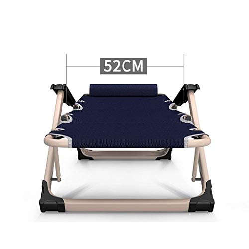 Chaise longue zéro gravité pliable noire | Support max 200 kg pour bureau et jardin