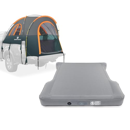 Umbrauto 5.5-5.8ft Truck Bed Tent & Truck Bed Mattress Bundle,