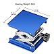 stonylab 4x4 Zoll Lab Jack, 100x100 mm Eloxiertes Aluminium Top Deck Laborunterstützung Jack Platform Hubtisch Jack Scherenständer mit 5 KG Unterstützte Gewicht, 45 bis 150 mm Vertikaler Hubbereich