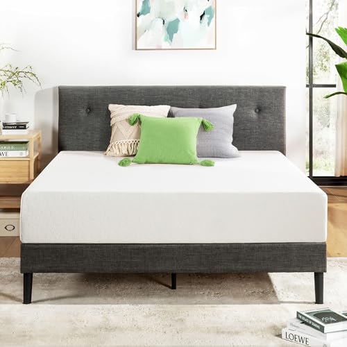 Best Price Mattress 10 inch Queen Mattress Bed-In-A-Box, Green Tea Memory Foam , White