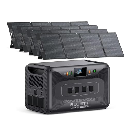 Apex 300 with 4 200W Solar Panels