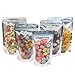 SumDirect Reusable Aluminium Foil Zip Lock Stand Up Food Pouches Bags with Notch for Food Storage 3.5x5.9 Inches, 2.8oz, Pack of 50