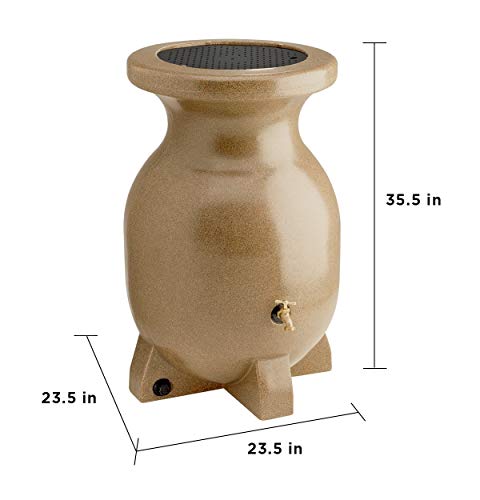 Koolatron RBSS-55 Koolscapes Stone-Look Rain Barrel thumb #5