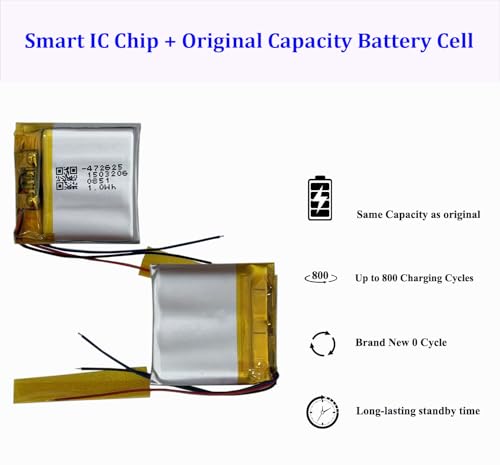Batterie pour Ja-Bra Evolve 65 75 80 de remplacement AHB472625PLT