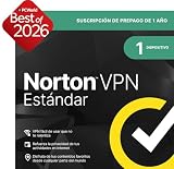 Norton VPN Estándar 2026 |VPN ilimitada 1 Dispositivo| 1 año de suscripción con renovación automática| Descarga digital