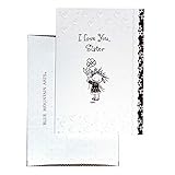 Blue Mountain Arts Greeting Card “I Love You Sister” Is A Perfect Christmas, Birthday, Or “Thinking