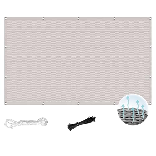 Filet anti chaleur blanc pour protéger les plantes des brûlures