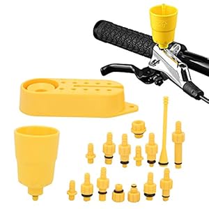 Fietsremolie-ontluchtingsset Professionele hydraulische schijfremontluchtingsset Gereedschapset Compatibel met Shimano…
