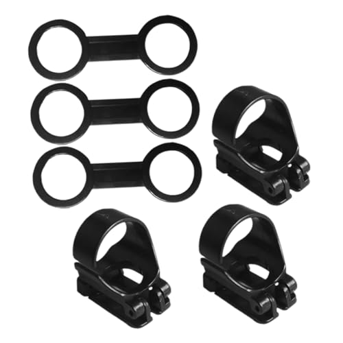 NAMOARLY 6 Pack Diving Accessory Clips Silicone Mask Snorkel Tube Holder Universal Snorkel Dive