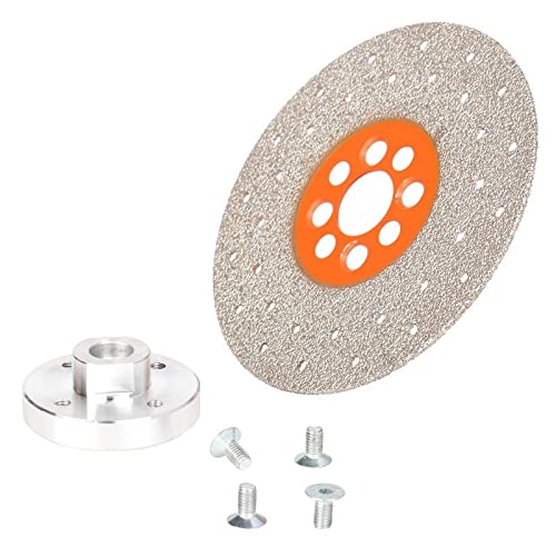 100/115/125mm M14 Filetto Gambo Disco diamantato brasato sotto vuoto for smerigliatrice angolare Ruota da taglio Lama for piastrelle di ceramica(125mm)