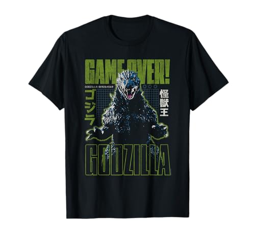 Godzilla Game Over Kanji Vintage Japanese Monster...