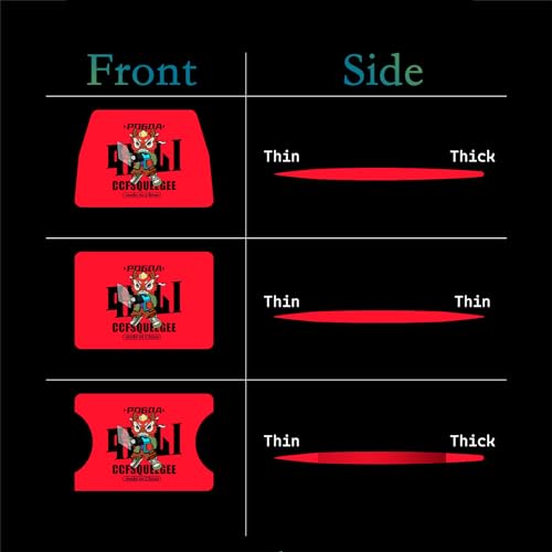 Image of 3Pcs PPF Squeegee Vinyl Scraper Tool, 40A 60A 80A Hardness Car Vinyl Wrap Tools, Soft TPU Mini Squeegee Car Tint Tool for Window, Mirror, Windsheild, Car DIY Crafting, Shape 3