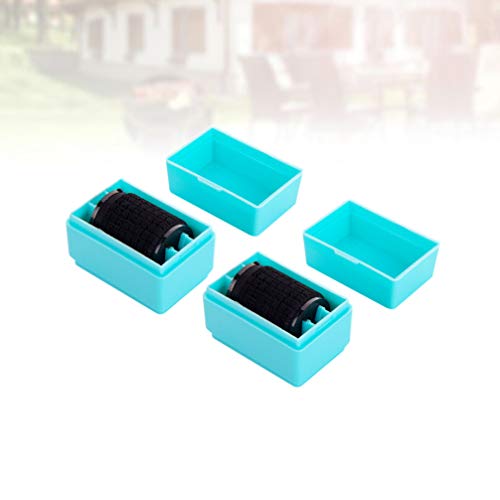 NUOBESTY 3 peças de carimbos de rolo largos para proteção de informações confidenciais, escureciment