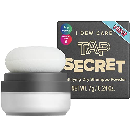 I DEW CARE Tap Secret | Mattifying Dry Shampoo Powder | Root Boosting Powder, Black Ginseng, Biotin | Korean Haircare, Cruelty-free, Vegan, Gluten-free, For Fuller Looking Hair