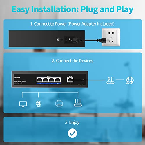 Self Cleaning managed PoE network switch product image