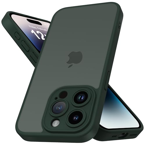 Mootobo for iPhone 14 Pro Case 6.1-Inch, Matte Shockproof Bumper Phone Cover