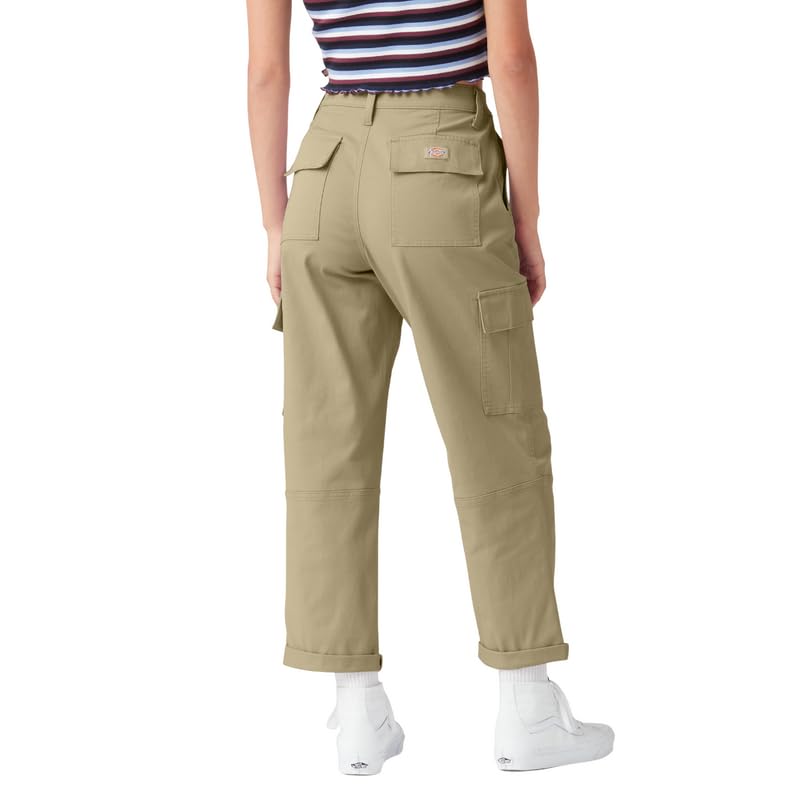 Image of Dickies Women's Relaxed Fit Cropped Cargo Pants