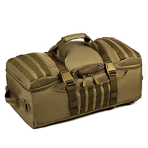 ASPZQ 60 litres Sac à Bagages Sac à Dos Multi-Usage Sac à Main Voyage Sac pour Hommes Grand capacité Sac de Bagages Sac d'alpinisme Sac à Dos extérieur Sac à Dos extérieur,B Cover