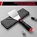 Mister Rui Bent Heavy Duty Scraper, 3 Inch Bent Scraper, Stainless Steel Putty Knife with Hammer End, Spackle Knife with Soft Grip Rubber Handle, Paint Scraper Tool for Wood