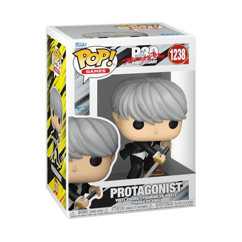 Funko POP! Games: Persona 4 - Protagonist - Figura in vinile da collezione - Idea regalo - Prodotto ufficiale - Giocattoli per bambini e adulti - Modello di figura per collezionisti ed esposizione