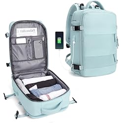 SZLX mochila de viaje para mujer, mochila de transporte, mochila de senderismo, mochila impermeable para deporte al aire libre, mochila informal para la escuela, bolsa para computadora portátil