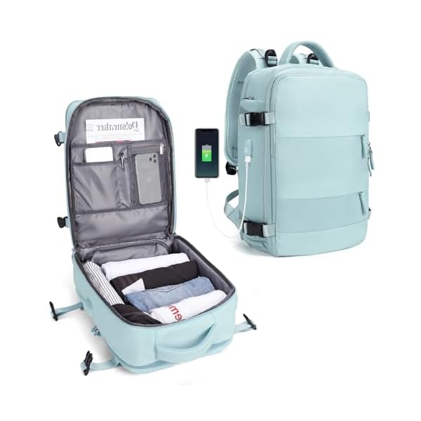 SZLX mochila de viaje para mujer, mochila de transporte, mochila de senderismo