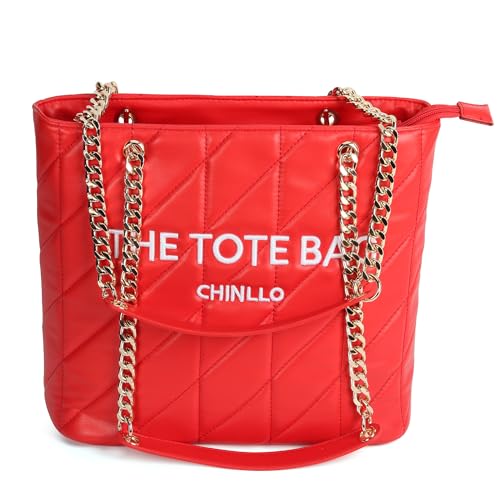Image of Chinllo Tote Bag for Women, Medium Top Handle Handbags Purse