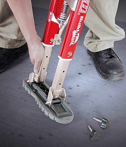 Metaltech Buildman Grade Drywall Adjustable Stilts 24 In. To 40 In With 225 Pound Load Capacity #TOP3