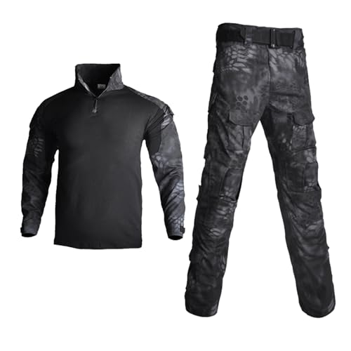 Chemise combat homme grande taille veste tactique 4XL camouflage