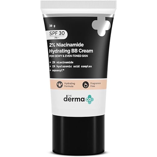 The Derma Co Niacinamide BB Cream Medium 30gm