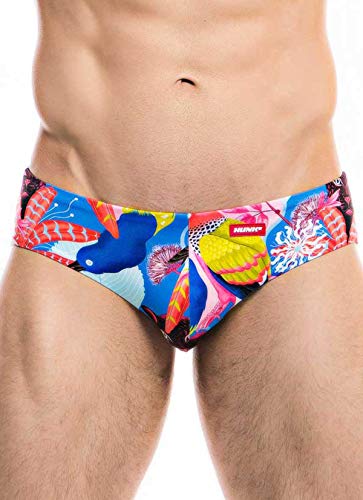 Hunk2 Men Swim Briefs Sexy Reversible Bikini Swimwear Classic Cut Panthere² M