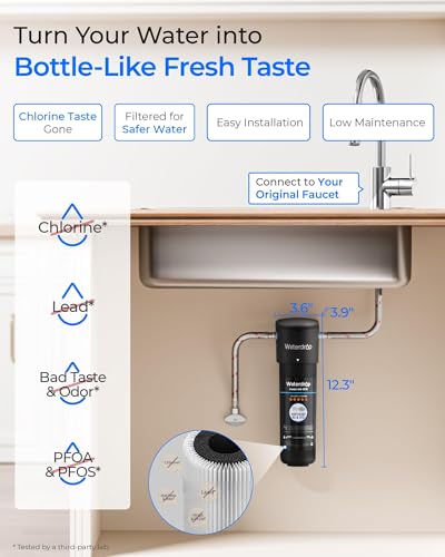 Image of Waterdrop 10UA Under Sink Water Filter System with 2 Filters, 2 Year