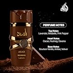 Lattafa Asad Bourbon for Unisex Eau de Parfum Spray, 3.4 Ounce / 100 ml - Image 4