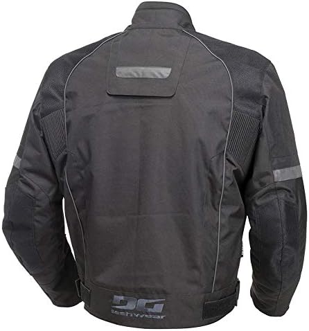 DG Maxtex Polyester Jacket, Black, Size 4XL