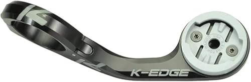 K-Edge Soporte para computadora de bicicleta Max XL (1.252 in) para dispositivos GPS Wahoo Negro