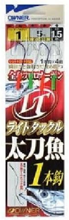 OWNER(オーナー) オーナー(OWNER) ライトタックル太刀魚 太刀魚サーベルフックパープル/白鈎 1/0号