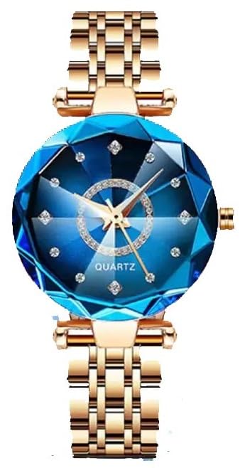 DEXEM Diamond Korean Series Analog Watch - for Girls Beautiful Diamond Shape (B0CRV21K75) Amazon Price History, Amazon Price Tracker